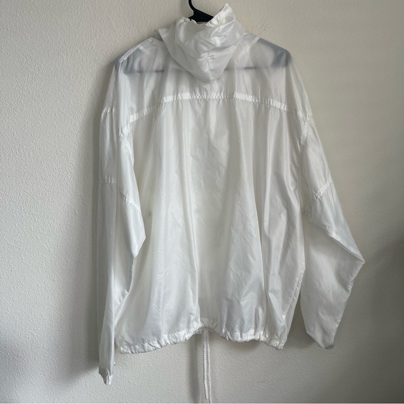 Izod x Lacoste Half Zip Hooded Nylon Pullover Jacket - Picture 8 of 8